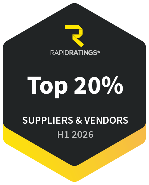 rapid ratings top 20% suppliers & vendors h1 2026