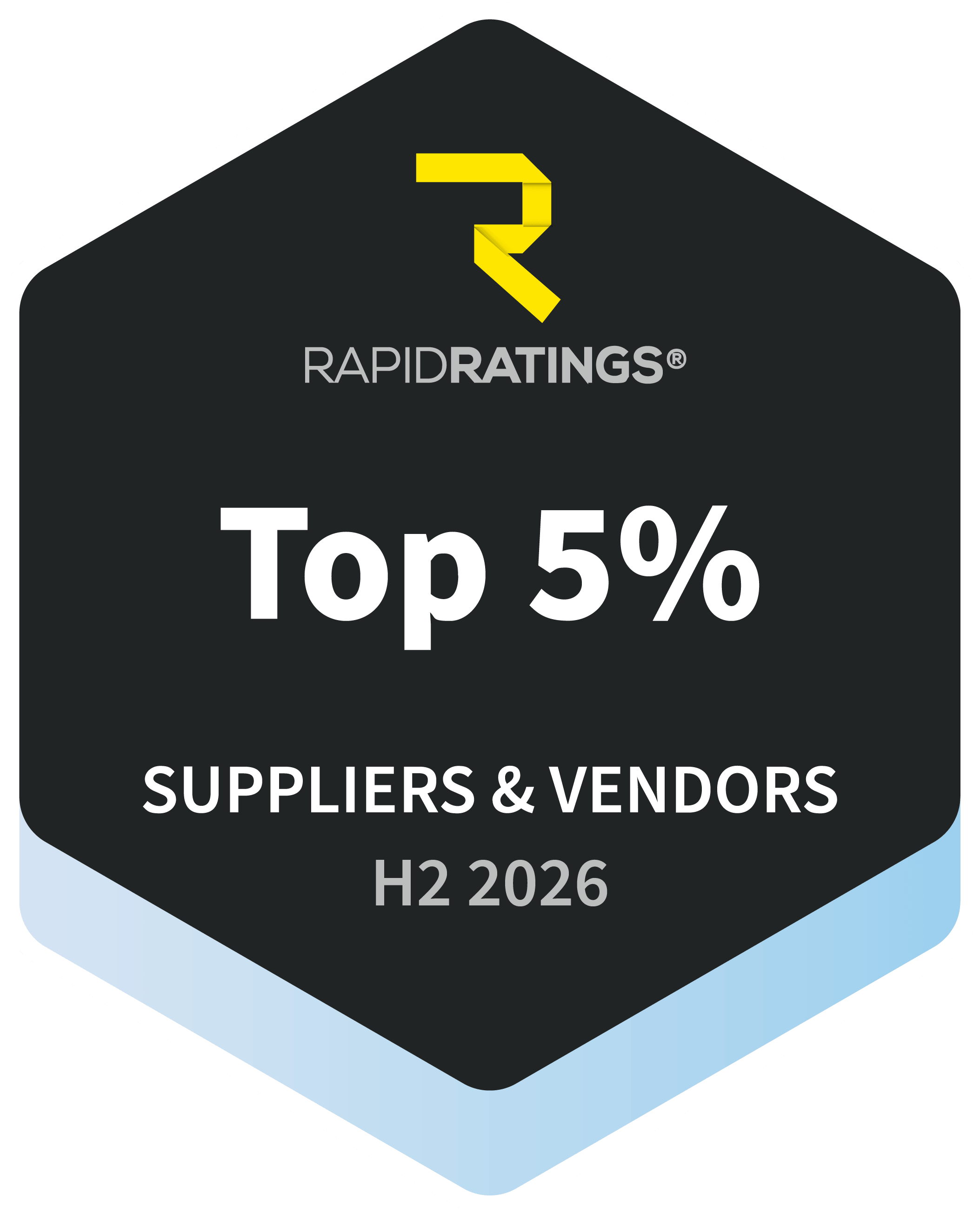 rapid ratings top 5% suppliers & vendors h2 2026