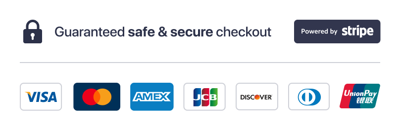 safe & secure checkout