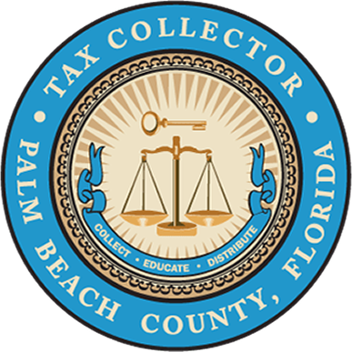 palm beach county florida tax collector logo