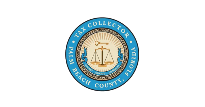 palm beach county florida tax collector logo